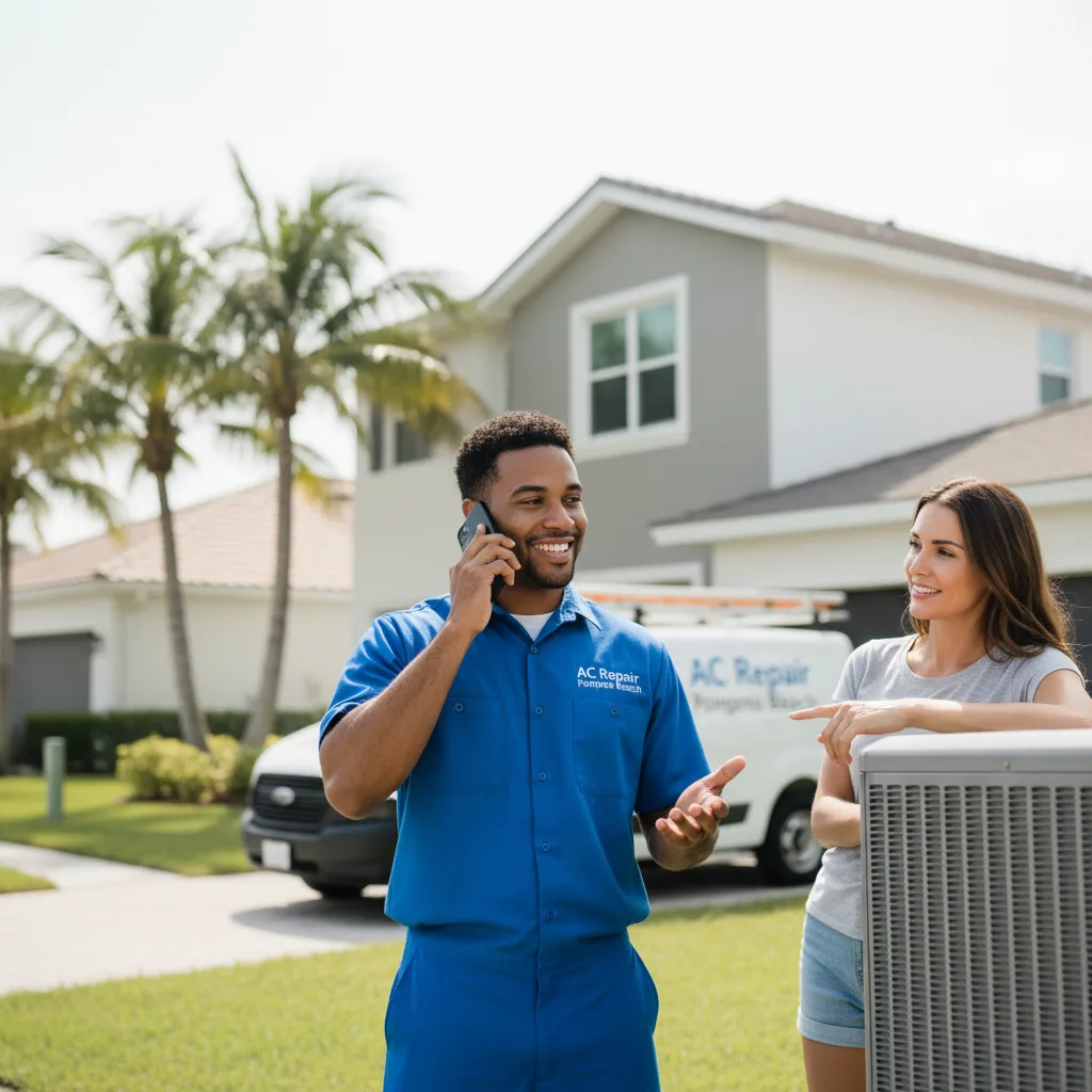 AC Repair Pompano Beach customer support in Derry
